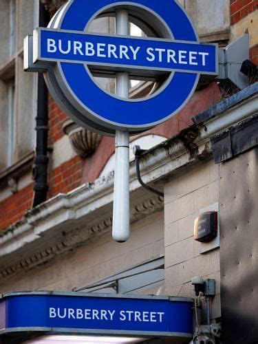 bond street to burberry street|burberry streets.